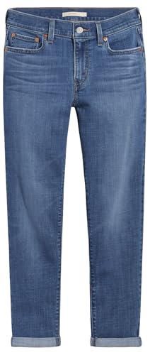Levi's Damen Mid Rise Boyfriend Jeans, Lapis Gem, 34W / 30L