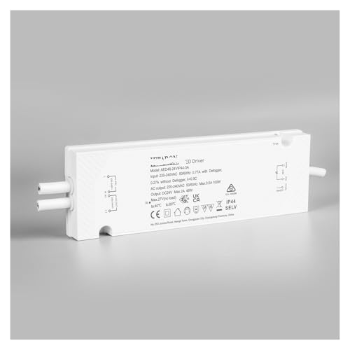 Alimentation de relais intégrée 24V48W AED48-24VIP44-3A pour résoudre le manque d'espace de montage