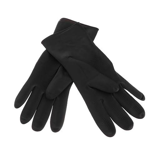 FOMIYES Men's and Hair Dye Gloves Soft Material Non-slip Grip Ideal for Shampoo Coloring Cleaning and Art Projects
