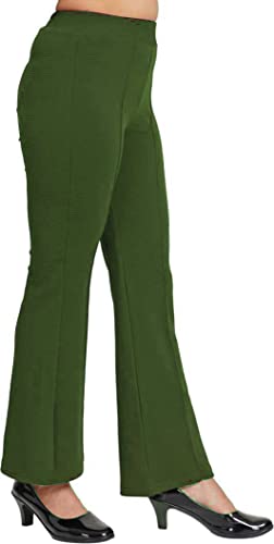 Image of YOZO Women's Regular Fit Cotton Blend Trouser