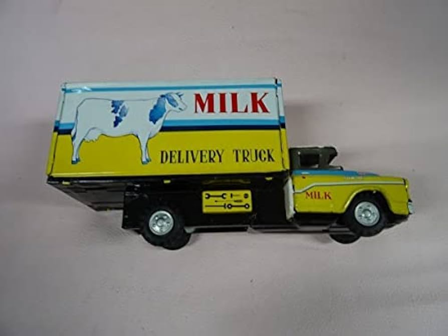 レトロ模型　レトロおもちゃトンカMFD ADDEP TRAILER S-1068 Amazon.co.jp: 昭和レトロ!!三橋 ミルク トラック : おもちゃ