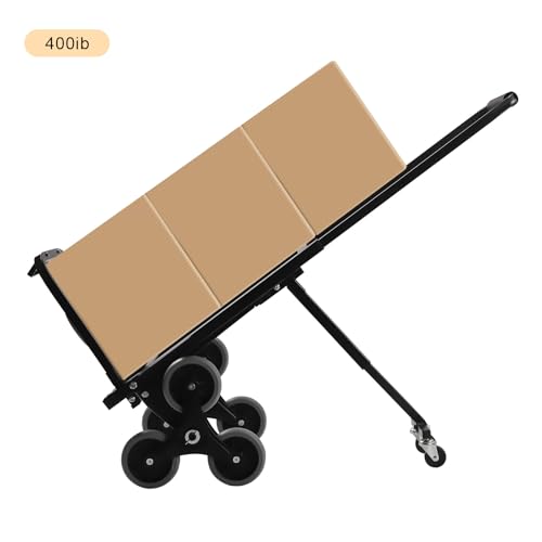 Carretilla plegable resistente con ruedas TPR 551lbs miniatura 2