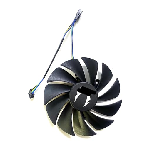 QKFTCSDW Cooling Fan 100mm CF1010U12S 90MM CF9015H12S For RTX 3070 RTX 3070Ti Twin Edge Graphics Card Cooler Fan(90MM)