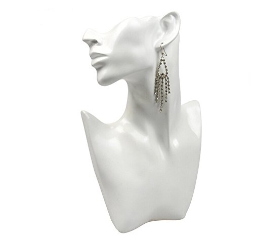 xiangshang shangmao Head Bust Stand Jewelry Collier Boucle d'oreille Chaîne Display Holder Rack Show