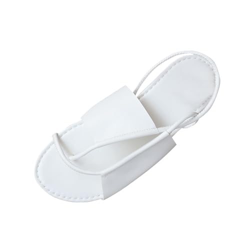Sandales plates grande taille style string pour femme