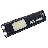 Dikotra Rechargeable EDC Flashlight, 800 Lumens USB-C LED Torch with COB Floodlight, 7 Modes, Dual Switch, Magnetic Base, Beeper Alarm, Pocket Clip for Camping, Hiking, Repair, Emergency