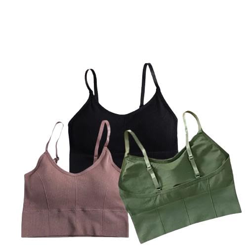 Image of Acnos 7 Colors Women's Wirefree Non Padded Super Combed Cotton Elastane Stretch Medium Coverage Everyday Bra with Concealed Shaper Panel and Adjustable
