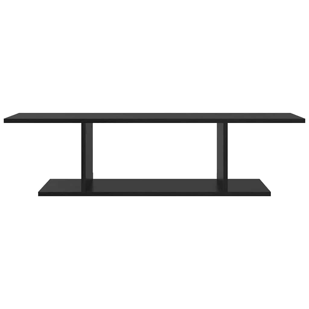 Mobile TV da parete, nero, 103 x 30 x 26,5 cm, set di mobili bassi