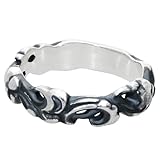 [新宿銀の蔵] ガルディア Guardia 八雲 シルバー925 リング 指輪 29号 雲 模様 和風 和柄 ハード いぶし銀 大きいサイズ