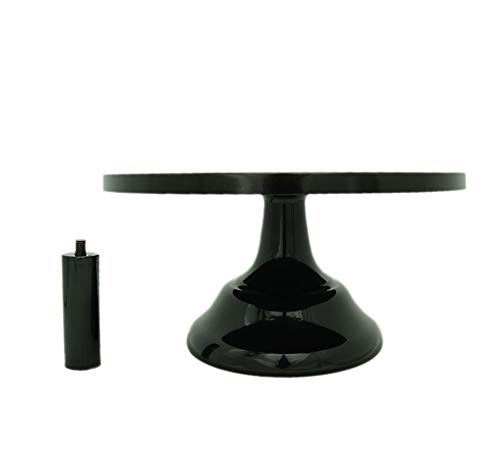 12Inch Grand Baker Cake Stand Wedding Cake Tools Adjustable Height Fondant Cake Display Accessory For Party Bakeware (Black) #TOP2