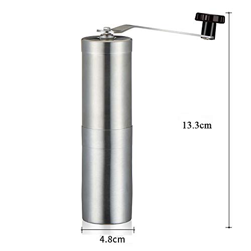 minzhenamz Manuelle Kaffeemühle,Kaffee-Handmühle,Kaffeemühle Manuell Keramikmahlwerk, Espressomühle,Handkkaffeemühle… – Bild 3