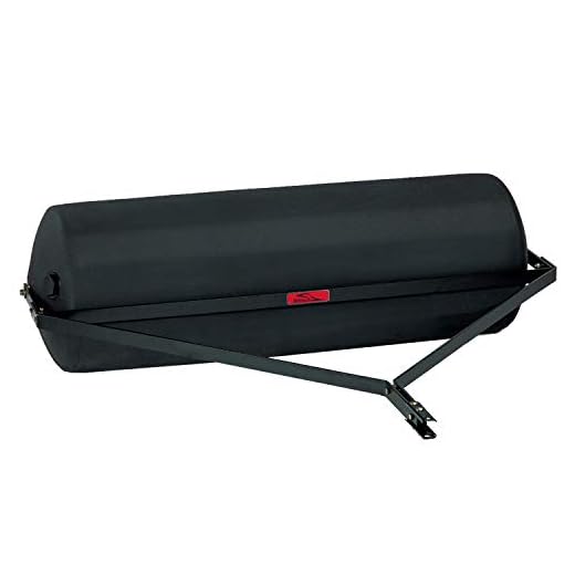 Brinly PRT-48SBH 485-Pound Tow Behind Poly Lawn Roller, 18 by 48-Inch