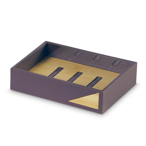 Image of Freelance Portofino ABS Soap Dish Holder for Bathroom, New Brown - Wash Basin Soap Box Sabun Dani /Sabundani - Soap Bar Holder Box - Soap Tray /Stand /Case /Cases for Kitchen Sink, Bathroom, Washroom