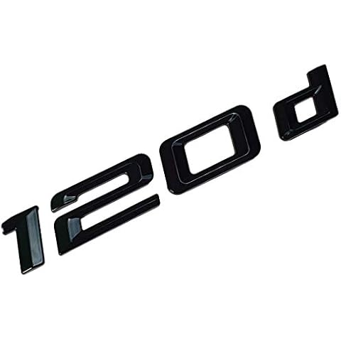 MCK Auto 120d Black Glossy Rear Badge Cover