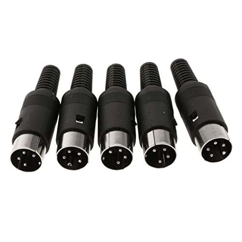 Conector DIN macho Milageto de 4 pines para optimizar el cableado de tus equipos de audio MIDI 2