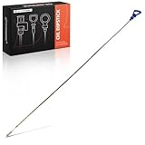 A-Premium 34.84 Inch (Not 23.5 Inch) Engine Oil Dipstick Compatible with Mercedes-Benz C230, C240, C32 AMG, C320, CLK320, CLK320, CLK500, CLS500, E320, E500, ML500, R500, S430, S500, S55 AMG, SL500