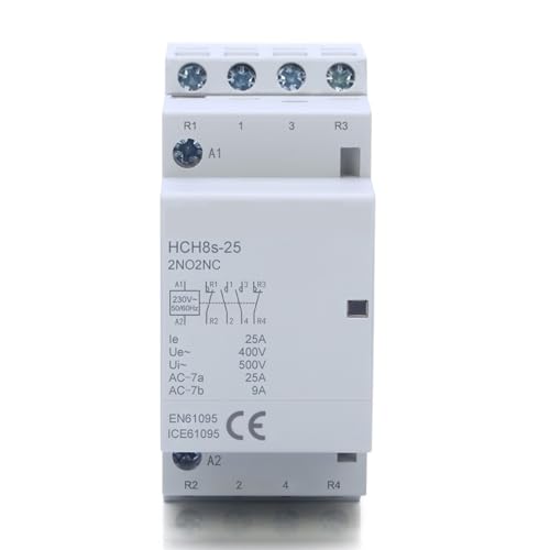 Contacteur DC 4P 25A 2NO2NC pour sécuriser les circuits de commande DC24V