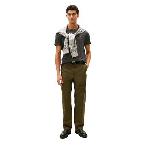 Image of Tommy Hilfiger Mens Flag Crew Neck T-Shirt