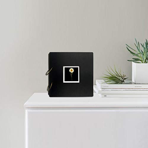 image for ZBEIVAN Dried Flower Photo Album 4x6 Hold 200 Horizontal Photos with M