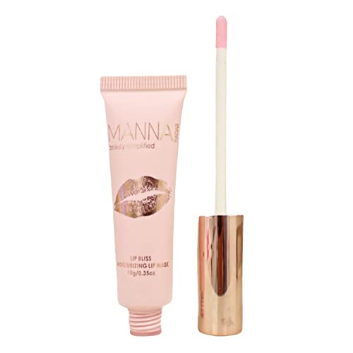 Manna Kadar Lip Bliss Lip Mask by Manna Kadar Cosmetics- Give Lips Extra Hydration with this Lip Mask for Dry Lips- contains Vitamins to Aid in the Appearance of Softer, Smoother Looking Lips- 0.35 oz