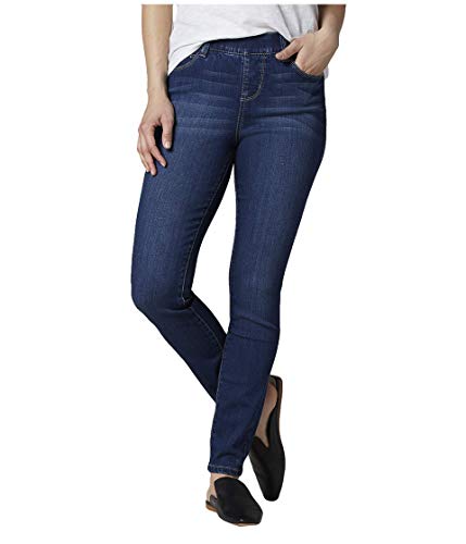 Jag Jeans Petite Petite Bryn Skinny Pull-On Jeans Mid Indigo 6P (27.5