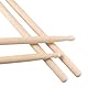 FUNSUEI 20 Paar 5A Trommelstöcke Holz, Ahornholz Holzspitze Drumsticks für Fachleute, Anfänger