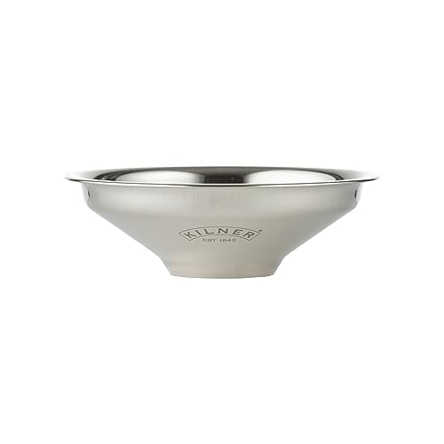 Kilner Stainless Steel Easy Fill Funnel Wide Opening for Spill-Free Preserving & Pickling Fits Multiple Jar Sizes Perfect for Jams Chutneys & Jellies