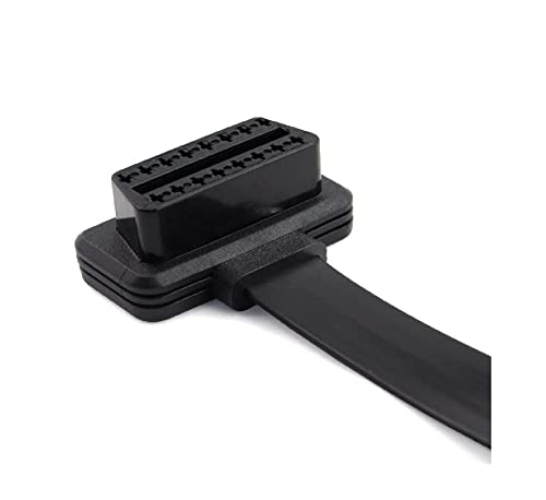 Goliton Connect Cable Compatible for OBD II OBD2 16 Pin Splitter Extension 1x Male and 2X Female Extension Cable - Image 2
