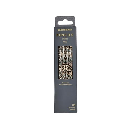 Paperblanks Restoration The Queen's Binding Lápices 4 Pack miniatura 1