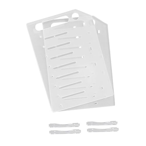 AOKWAWALIY 1 juego de estantería para discos duros, jaula de disco duro, soporte estable para discos duros multicapa, soporte para discos duros, soporte de montaje, rack externo suite acrílico