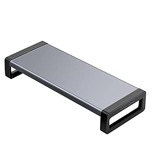 Support de moniteur riser pour soulager les cervicales et organiser un bureau encombré