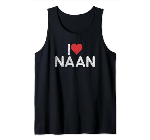 Amo a Naan Camiseta sin Mangas