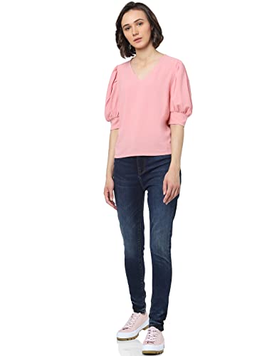 Image of ONLY Women's Polyester Blend Relaxed Fit Top