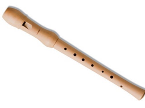 HOHNER Blockflöte C-Sopran, Musica Line, deutsche Griffweise, zweiteilig Birnbaum hell