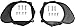 J&M Corporation RRPA-RGSPA J&M Fairing Speaker Adapters '98-13 Filter Models