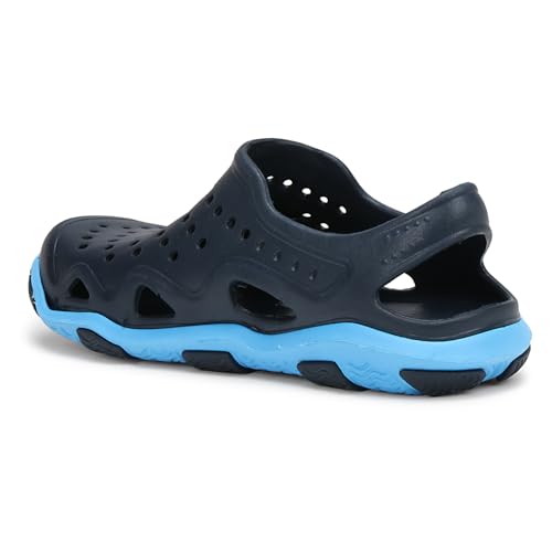 Image of Aqualite AL-635 Slip-On Clogs for Men with Back-Strap Lightweight & Quick Dry, Anti-Skid EVA Sandal for Men