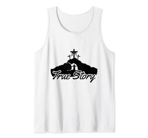 True Story Church Members Christmas Play Christian Tank Top