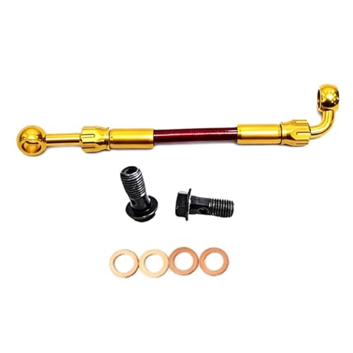 Flexible frein hydraulique moto AN3 2600mm avec tuyau embrayage tressé 0-90°