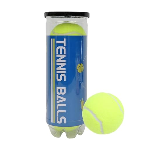 子犬のテニスボール、ボール犬のおもちゃ,破壊できないキャッチテニスボール3x - 屋外のスポーツペットサプライインタラクティブな子犬トレーニングおもちゃ屋内の屋外プレイ