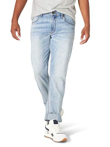  Lee Men\'s Slim Straight Jean, Austin, 40W x 32L