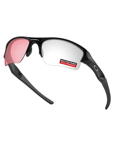 Image of PRO+ Polycarbonate Replacement Lenses & Rubber Kits /Nose Pads for Oakley Flak Series Sunglasses