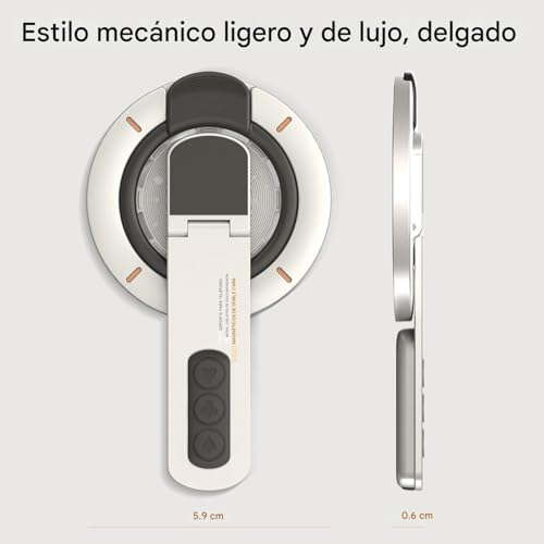 Soporte magnético de anillo ajustable para usar en coche viaje y gimnasio 6
