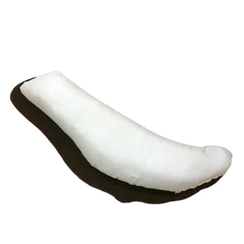 ずっしり低反発 抱き枕 枕カバー付 ブラウン [2303]