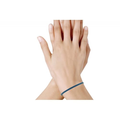 LES POULETTES JEWELS - Bracelet Women Simple Flat Leather Stainless Steel Clasp2