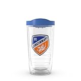 Tervis MLS FC Cincinnati - Primary Logo Made in USA Double Walled Insulated Tumbler Travel Cup Keeps Drinks Cold & Hot, 16oz, Classic