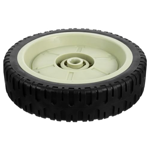 Roue pour tondeuse à gazon de support en caoutchouc plastique pour entretien de pelouse