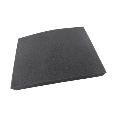 Espuma de caja contra golpes y vibraciones en transporte, negro, 50x50x5cm 1