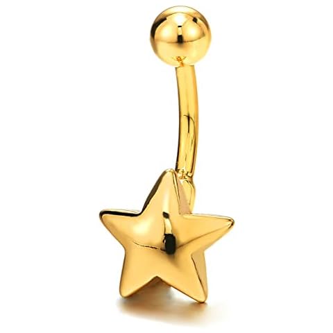 Piercing Nombril Étoile COOLSTEELANDBEYOND Cover