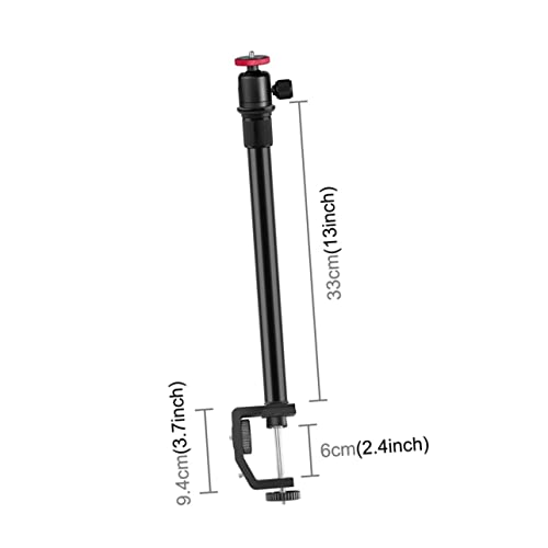 KOMBIUDA Haste De Extensão Do Eixo Central Suporte De Câmera De Mesa Suporte De Câmera De Mesa Supor