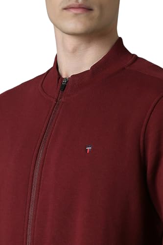 Image of Louis Philippe PolyMen's Cotton Round Neck Sweatshirt